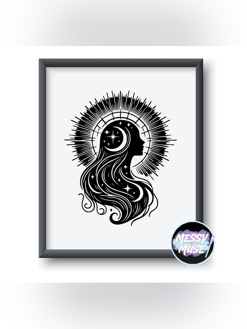 8.5x11 Wall Art Print | Handmade Home Decor | Ready to Frame Art Print